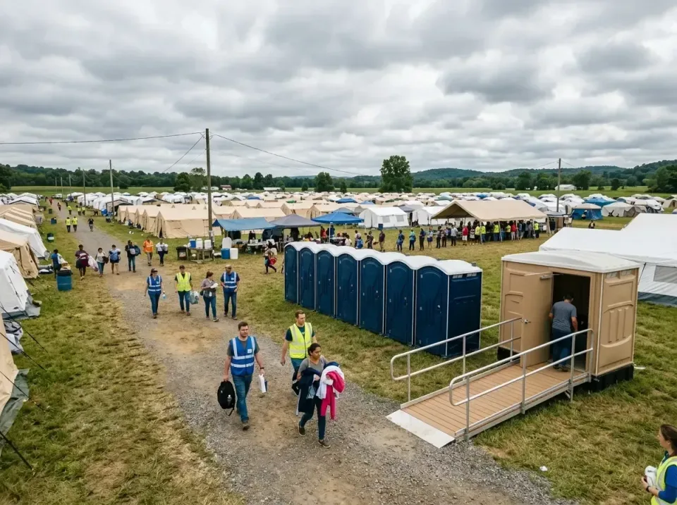 disaster-relief-camp-restrooms-010 — frequently asked questions, Dumpster & Portable Bathrooms Rental in Carlinville, IL